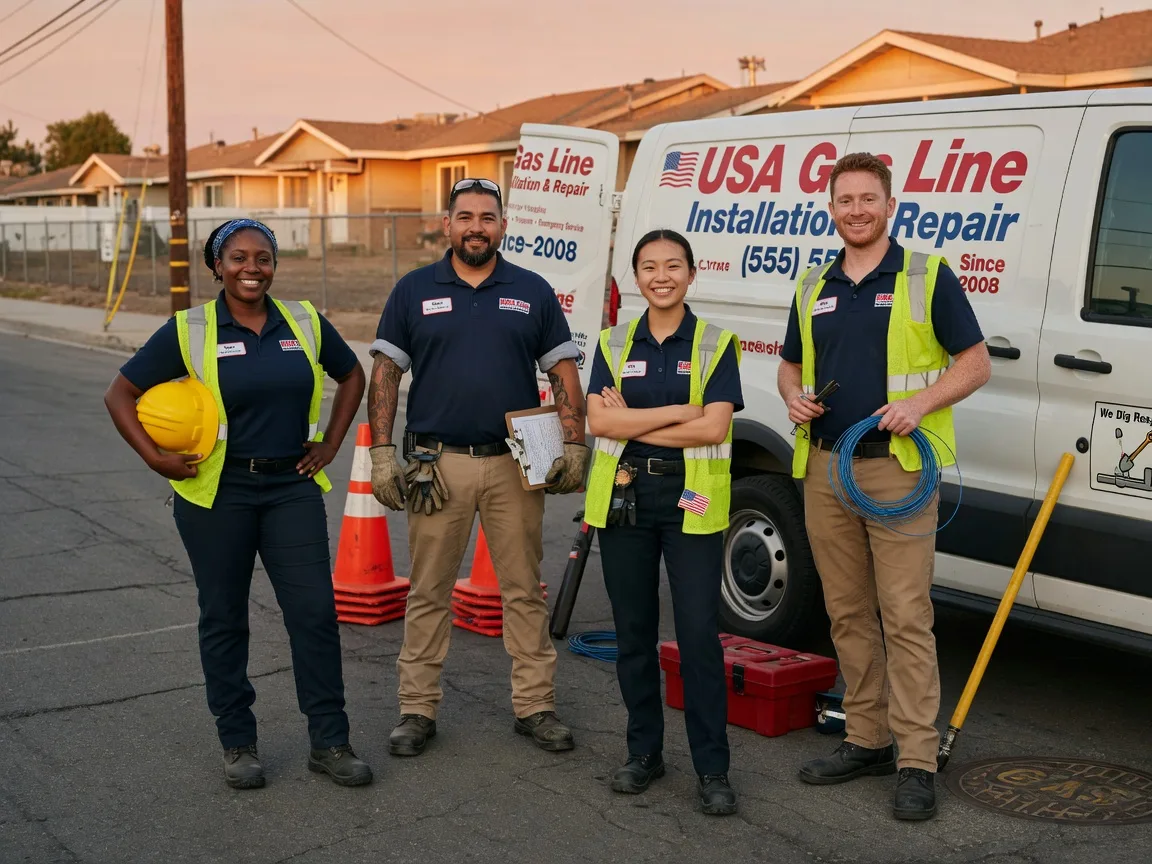Gas Line Installation company in Mount Gilead, OH
